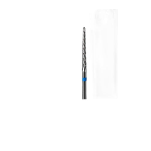 Carbide nail drill bit cone blue EXPERT head diameter 2.3 mm / working part 14 mm