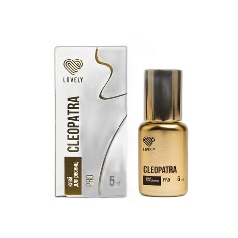 LOVELY Cleopatra Pro Eyelash Extension Glue (5ml) – Elite Series Professional Black Lash Adhesive