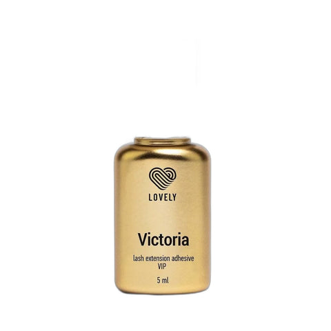 LOVELY Victoria Lash Extension Adhesive VIP (5ml) – Royal Series Instant-Drying Black Lash Glue