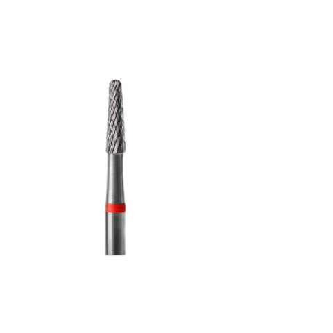 Carbide nail drill bit cone red EXPERT head diameter 2.3 mm / working part 8 mm