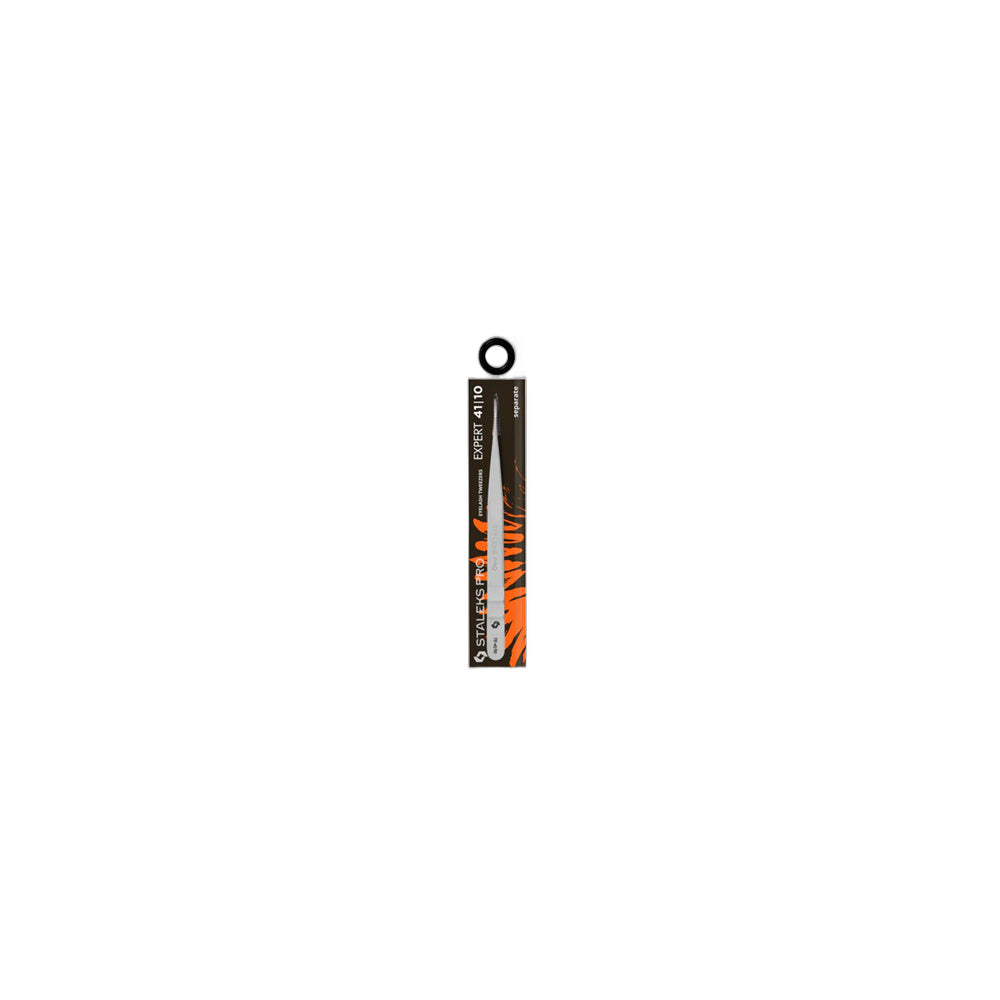 Professional eyelash tweezers EXPERT 41 TYPE 10 (straight)