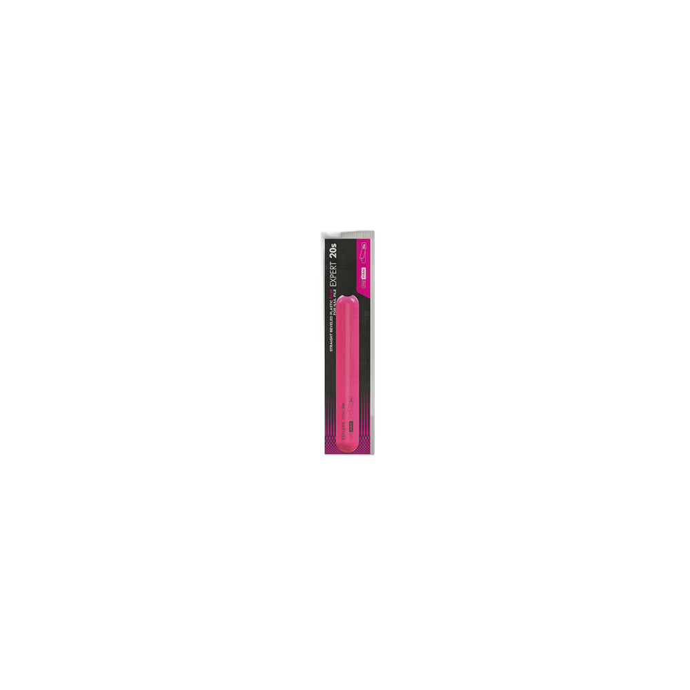 Straight beveled plastic base for nail file EXPERT 20s (130 mm)