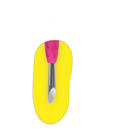 Working part of the pusher Combo UNIQ 12 beveled pusher, yellow
